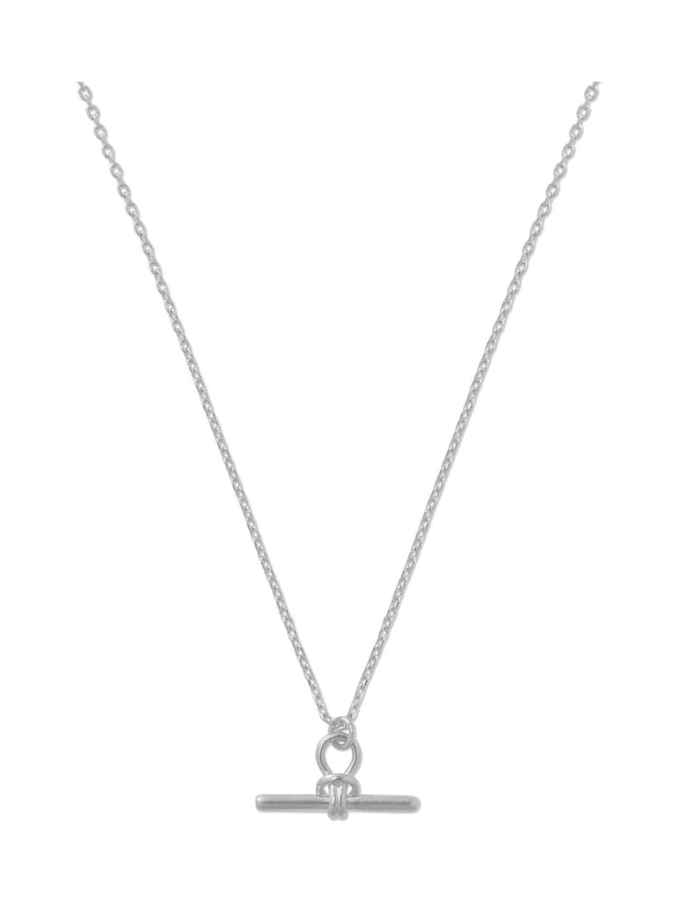 Orelia London Dainty T-Bar Knot Necklace - Image 2 of 3