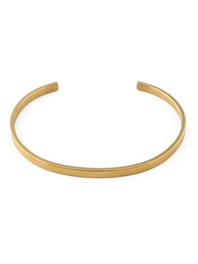 Orelia London Gold Tone Simple Metal Cuff Bracelet - Image 1 of 3