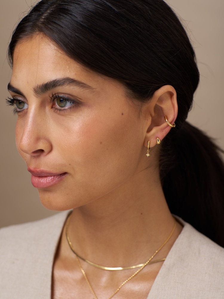 Orelia London Simple Ear Cuffs - Image 1 of 2