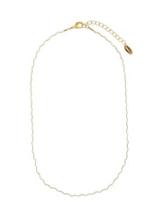 Orelia London Fine Wave Chain Necklace - Image 1 of 3