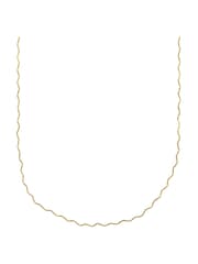 Orelia London Fine Wave Chain Necklace - Image 2 of 3
