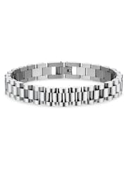 Orelia London Silver Tone Slim Watch Chain Bracelet - Image 2 of 2