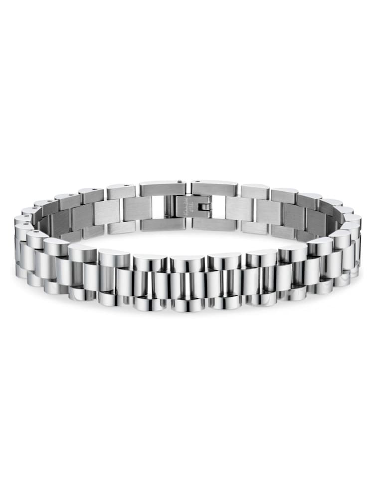 Orelia London Silver Tone Slim Watch Chain Bracelet - Image 2 of 2