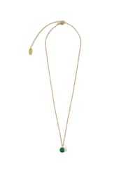 Orelia London Swarovski Emerald Ditsy Necklace - Image 1 of 3