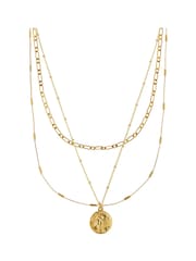 Orelia London Multi Row Coin Necklace - Image 2 of 5