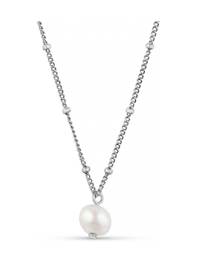 Orelia London Pearl Satellite Necklace - Image 2 of 3