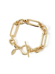 Orelia London Rectangular Link T-Bar Bracelet - Image 2 of 2