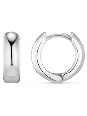 Orelia London Mini Domed Huggie Hoop Earrings - Image 1 of 2