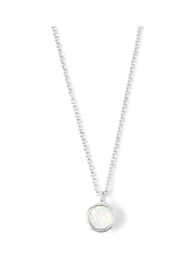 Orelia London Swarovski Opal Ditsy Necklace - Image 1 of 2