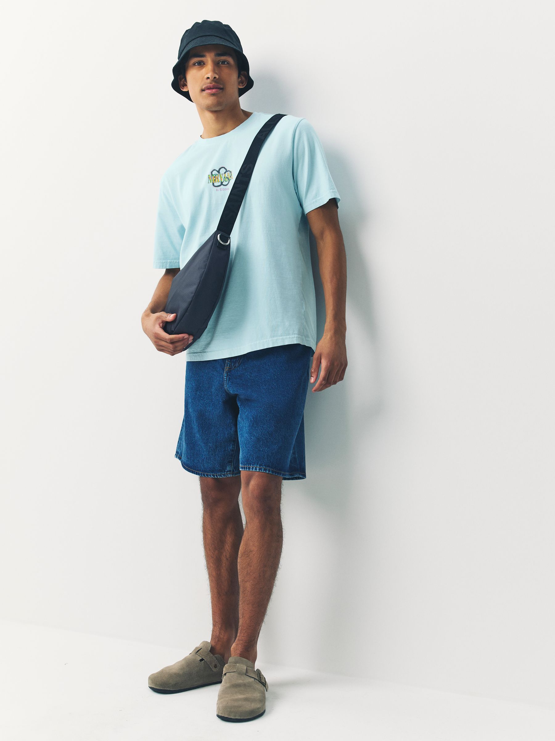 NIRVANA Tシャツ 青色 S 楽天市場】NIRVANA ニルヴァーナ Tシャツ メンズ ニルバーナ