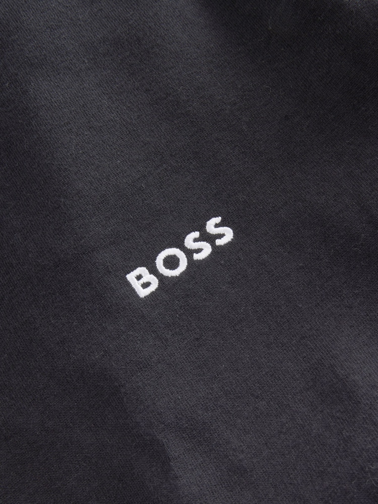 BOSS Black/White/Green 100% Cotton T-Shirts 3 Pack - Image 7 of 7
