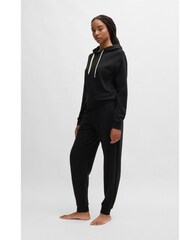 BOSS Black Signature Stripe Detail Logo Print Hoodie - Image 3 of 5