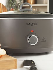 Salter Grey Cosmos 6.5L Slow Cooker - Image 2 of 6