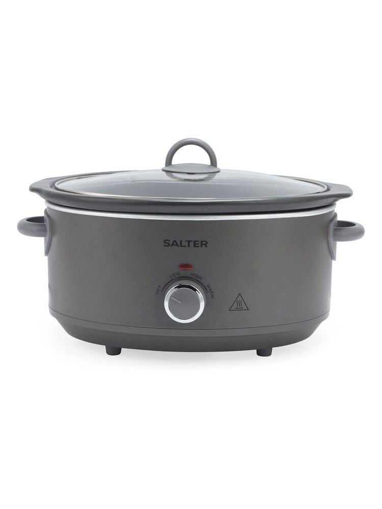 Salter Grey Cosmos 6.5L Slow Cooker - Image 6 of 6