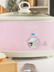 Salter Pink Retro 6.5L Slow Cooker - Image 2 of 6