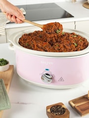 Salter Pink Retro 6.5L Slow Cooker - Image 4 of 6
