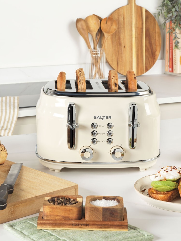 Salter Cream Retro Toaster - Image 1 of 5