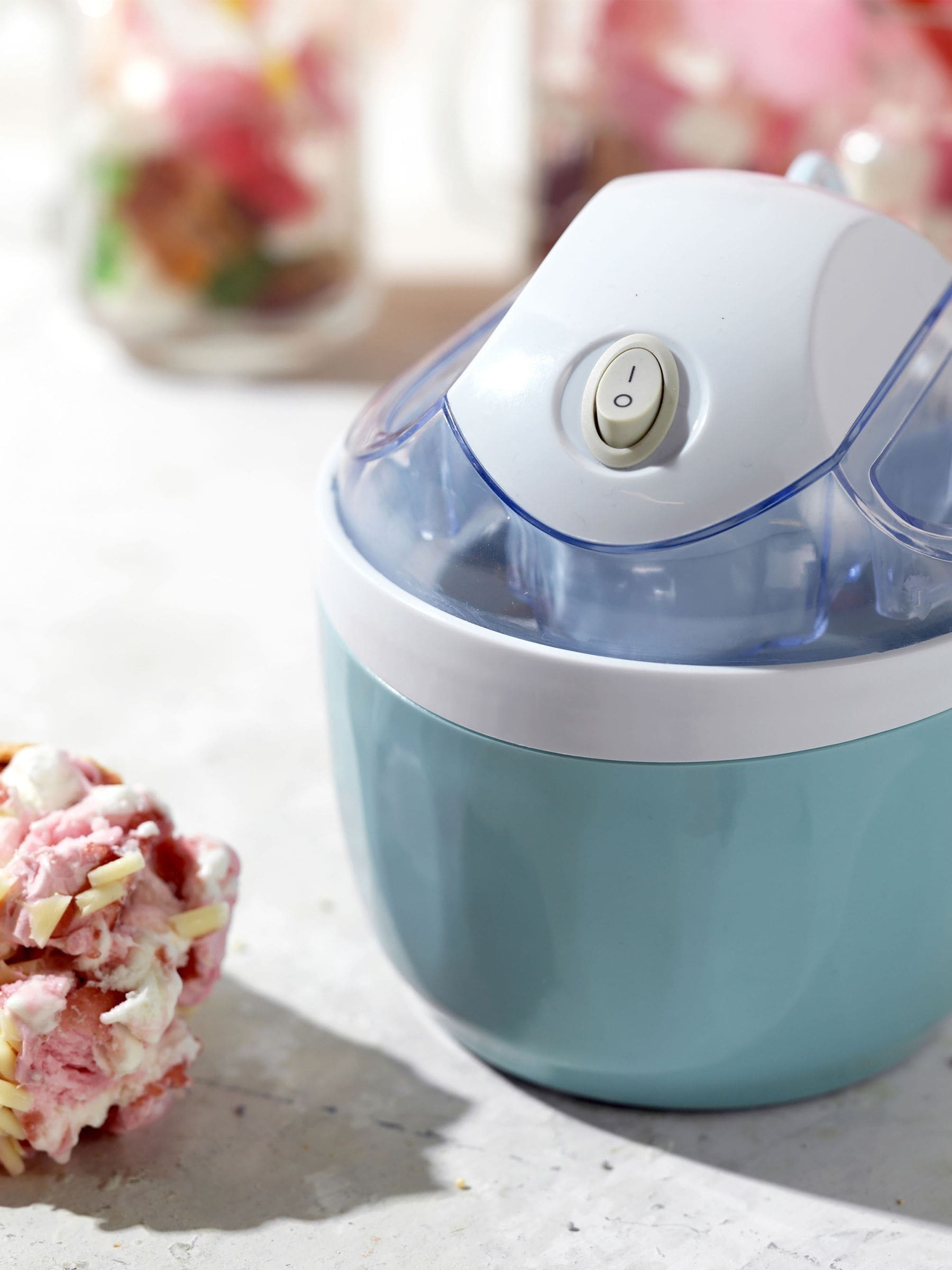 Giles Posner Blue Ice Cream Maker