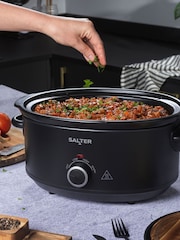 Salter Black Kuro 6.5L Slow Cooker - Image 4 of 6
