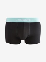 Lacoste Multicolour Logo Tape Boxer 5 Pack - Image 5 of 7