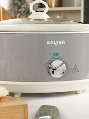Salter Grey Retro 6.5L Slow Cooker - Image 3 of 6