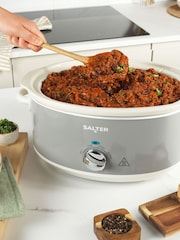 Salter Grey Retro 6.5L Slow Cooker - Image 5 of 6
