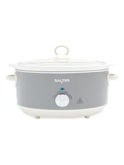 Salter Grey Retro 6.5L Slow Cooker - Image 6 of 6