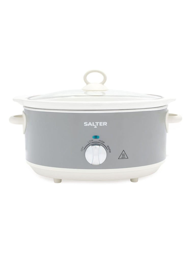 Salter Grey Retro 6.5L Slow Cooker - Image 6 of 6