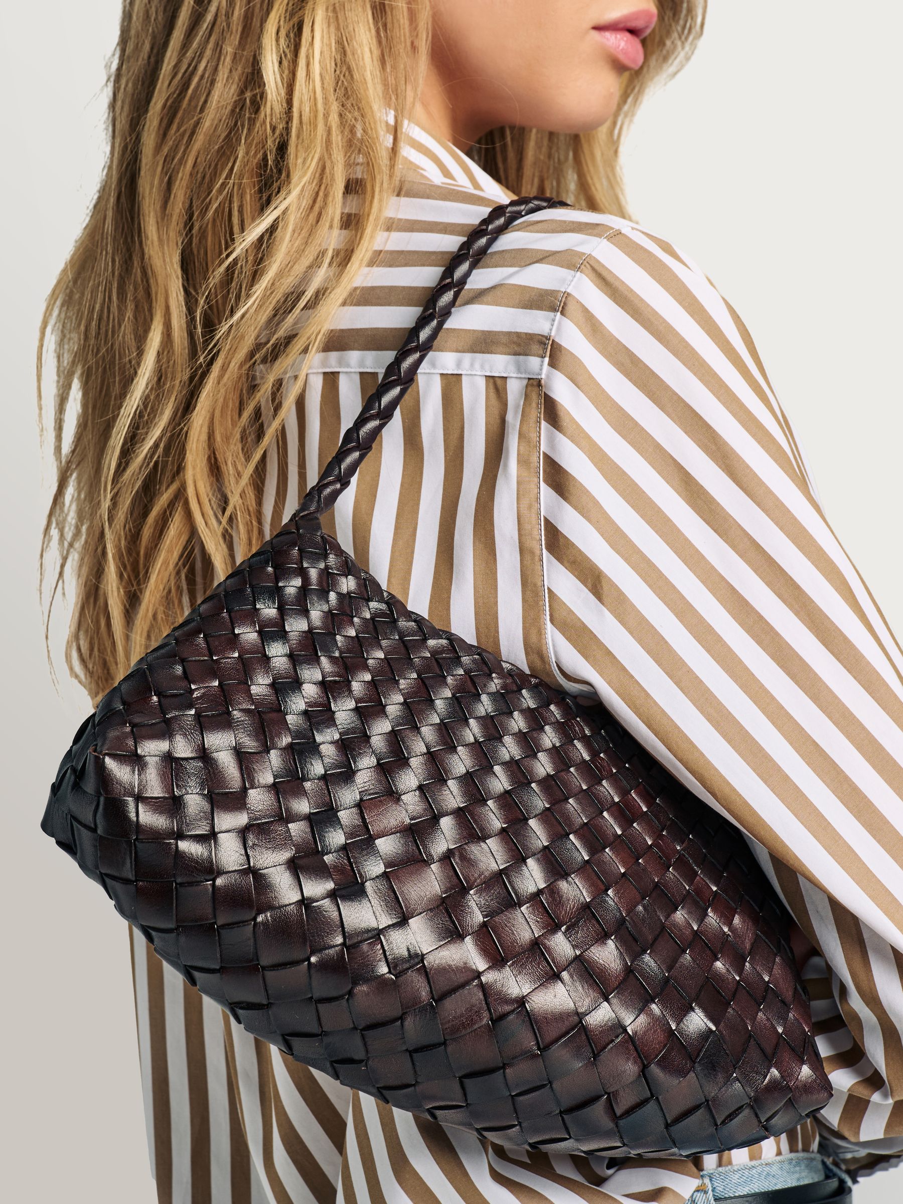 Buy Dragon Diffusion Dark Brown Rosanna Mini Bag from Next USA