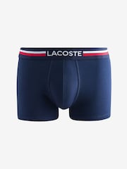 Lacoste Blue Logo Boxers 3 Pack - Image 2 of 5