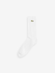 Lacoste White Socks 3 Pack - Image 4 of 5