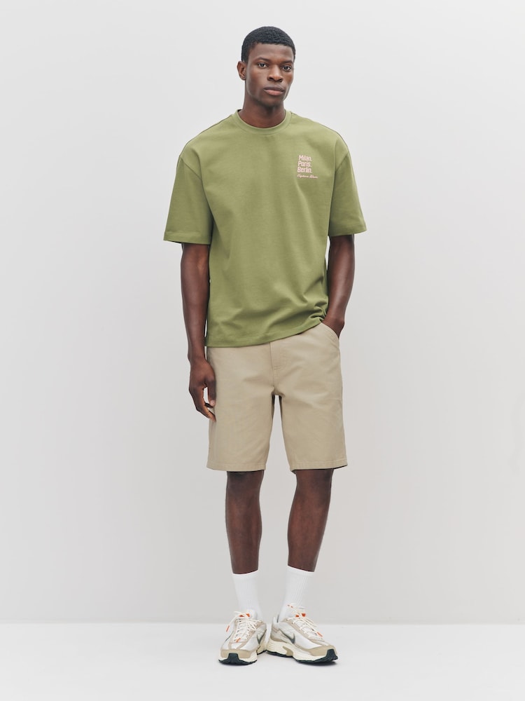 Pedra - Canvas Carpenter Short - Imagem 2 de 8