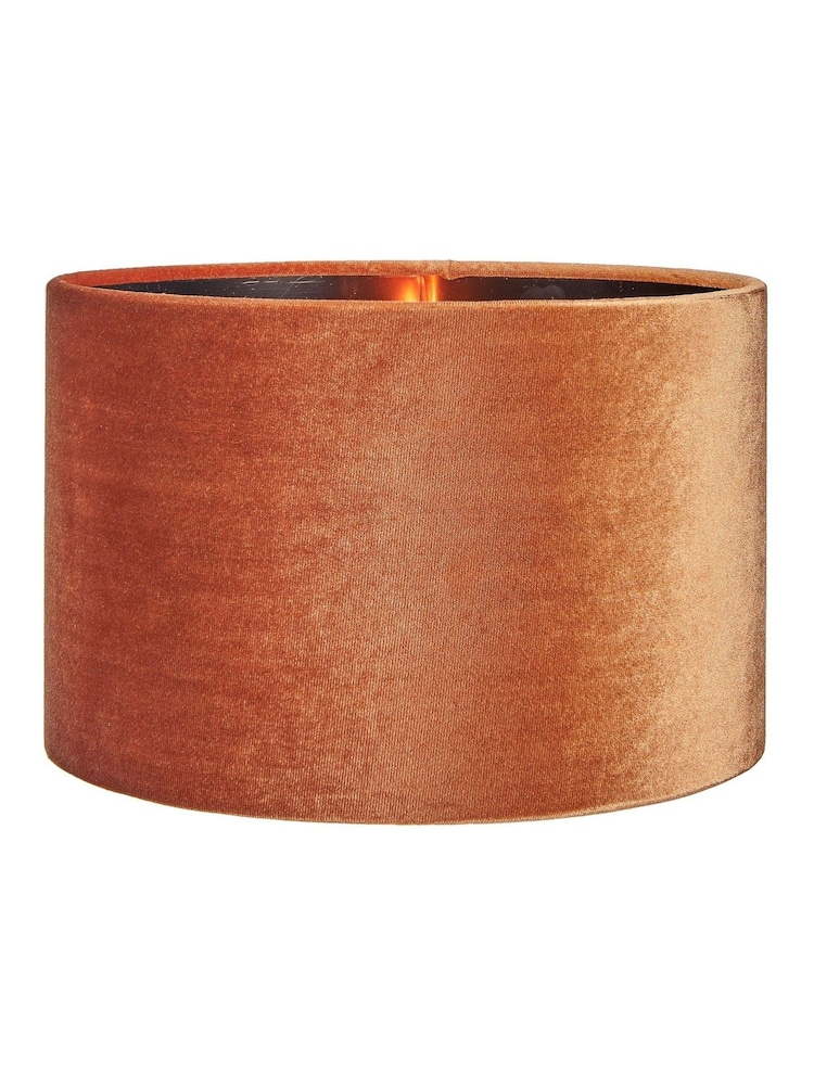 Pacific Lifestyle Tobacco Bow Velvet Cylinder Shade - Image 3 of 3