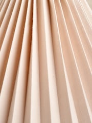 Pacific Lifestyle Natural Amelia Linen Hard Pleat Tapered Shade - Image 4 of 4