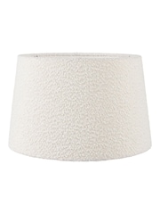 Pacific Lifestyle White Martigues Boucle Tapered Cylinder Shade - Image 2 of 6