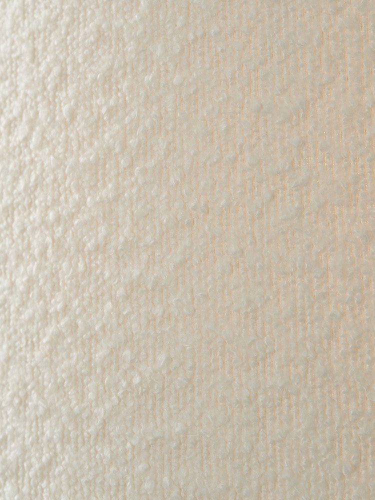 Pacific Lifestyle White Martigues Boucle Tapered Cylinder Shade - Image 6 of 6
