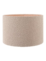 Pacific Lifestyle Taupe Rouen Boucle Cylinder Shade - Image 2 of 3