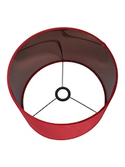 Pacific Lifestyle Red Bow Velvet Cylinder Shade - Image 2 of 3