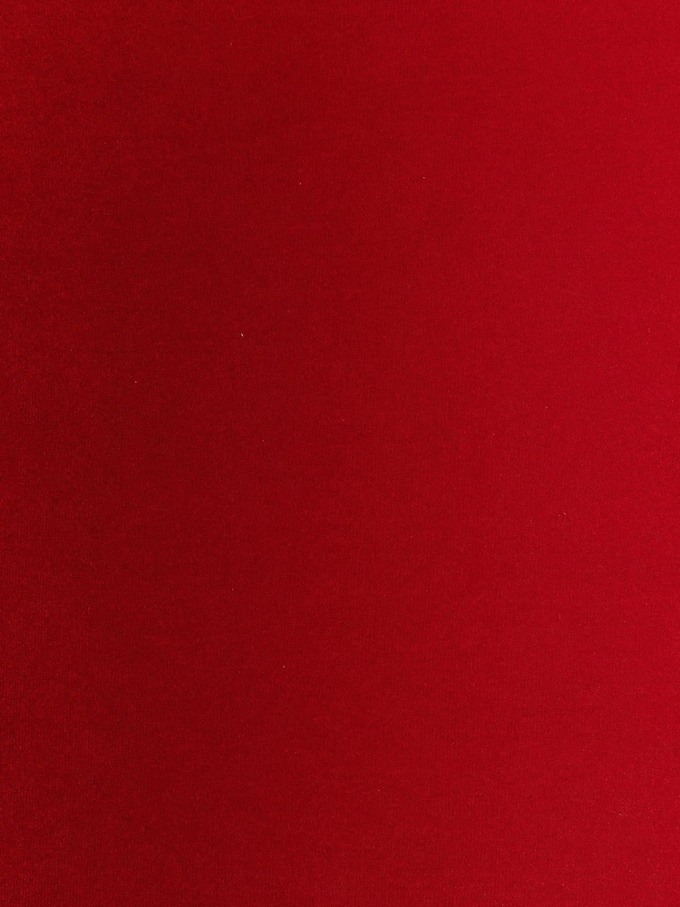 Pacific Lifestyle Red Bow Velvet Cylinder Shade - Image 3 of 3