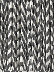 Pacific Lifestyle Black Vienna Chevron Mushroom Pleat Shade - Image 4 of 4