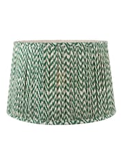 Pacific Lifestyle Green Vienna Chevron Mushroom Pleat Shade - Image 3 of 5