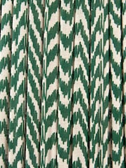 Pacific Lifestyle Green Vienna Chevron Mushroom Pleat Shade - Image 5 of 5