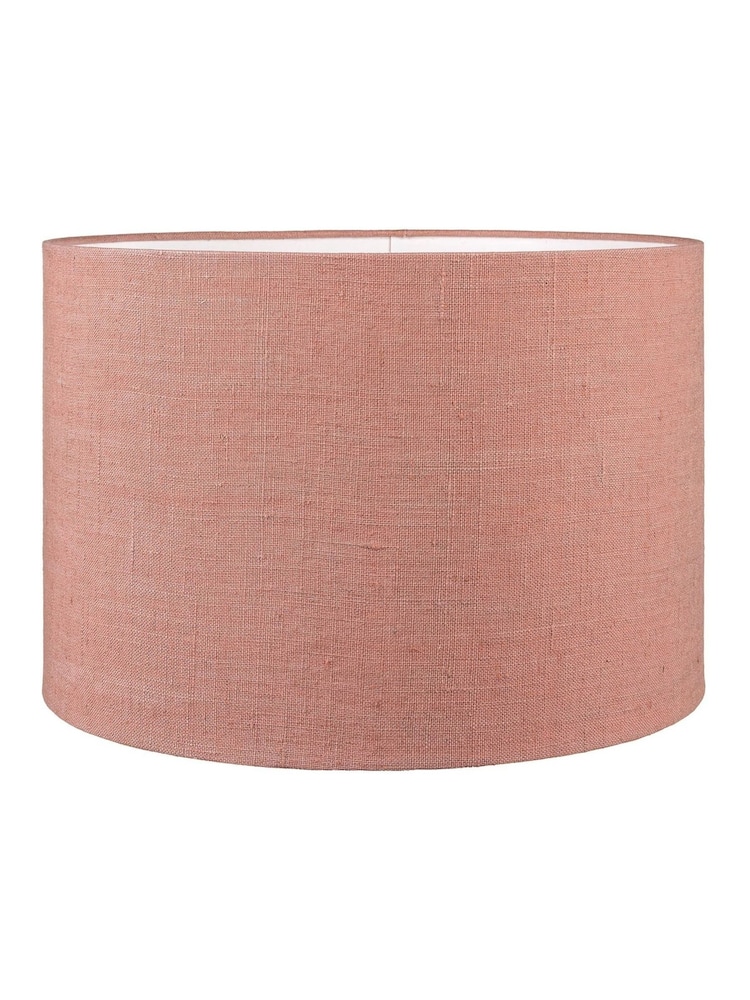 Pacific Lifestyle Apricot Edward Linen Cylinder Shade - Image 1 of 4
