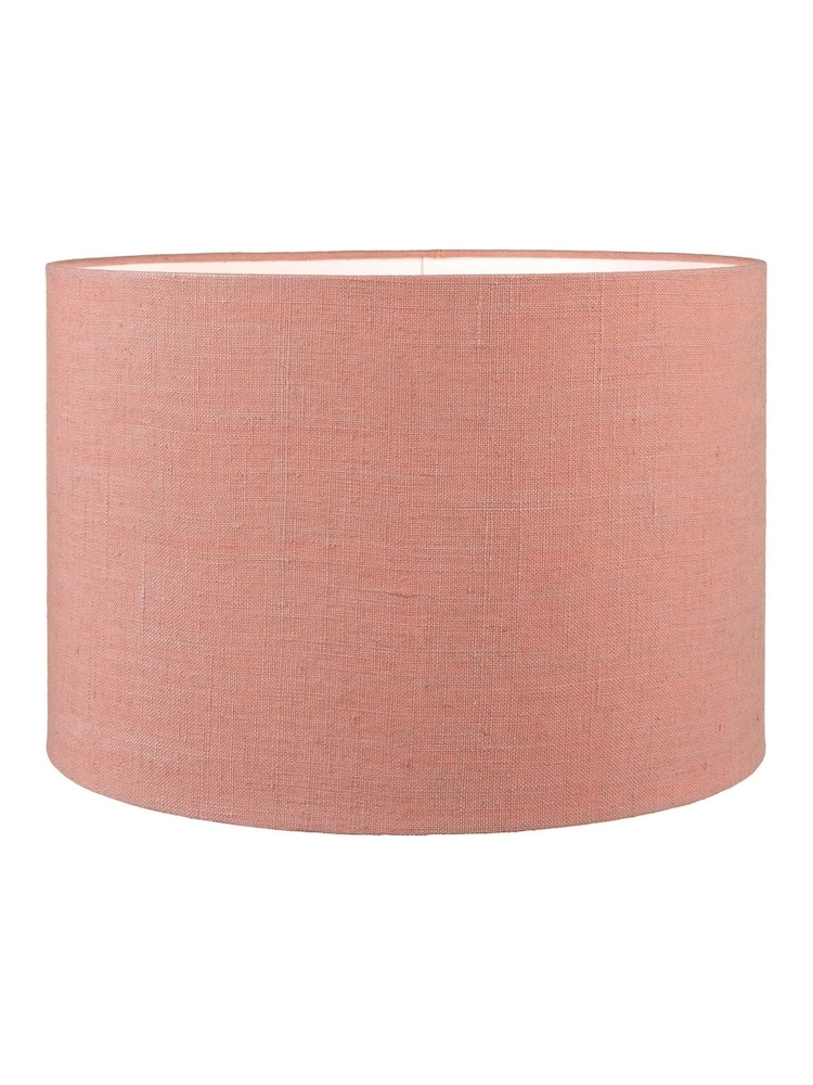 Pacific Lifestyle Apricot Edward Linen Cylinder Shade - Image 2 of 4