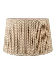 Pacific Lifestyle Taupe Vienna Chevron Mushroom Pleat Shade - Image 3 of 5
