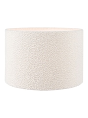 Pacific Lifestyle White Rouen Boucle Cylinder Shade - Image 2 of 3
