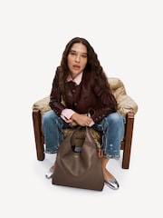 COACH Dark Stone Brooklyn Shoulder Bag - Image 4 of 9