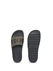 BOSS Green Large Logo Sliders - Image 4 of 5