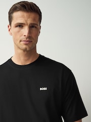 BOSS Black Relaxed Fit Seasonal Print 100% Cotton T-Shirt - Image 3 of 5