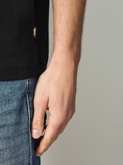 BOSS Black Relaxed Fit Seasonal Print 100% Cotton T-Shirt - Image 4 of 5